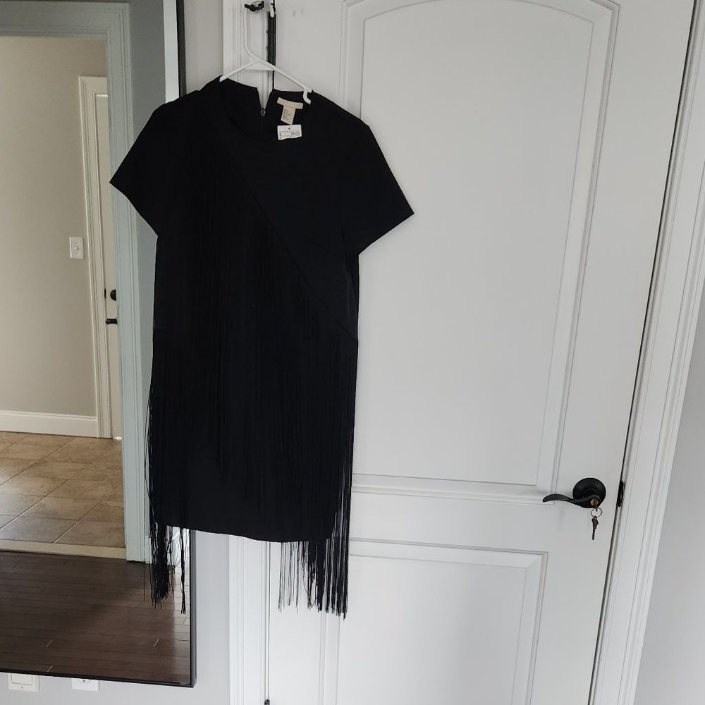 H&M fringe dress